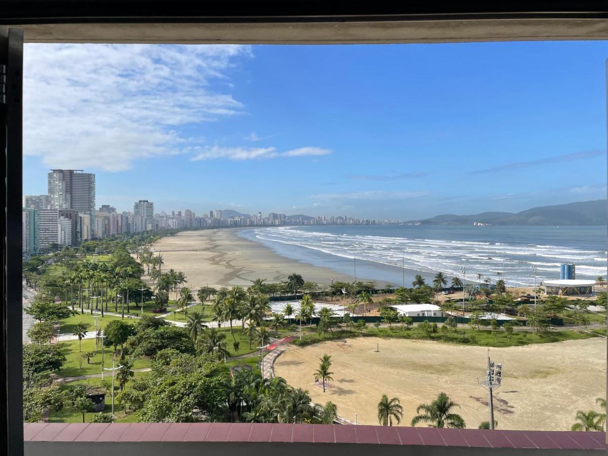 Апартаменты Pe Na Areia Em Santos! Que Vista Mar! Сантос Экстерьер фото