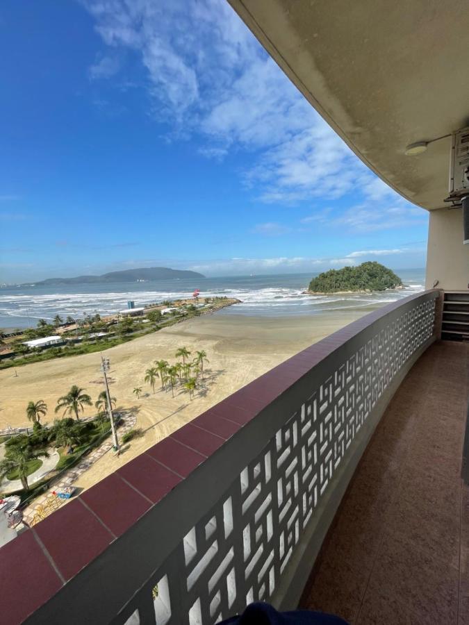Апартаменты Pe Na Areia Em Santos! Que Vista Mar! Сантос Экстерьер фото