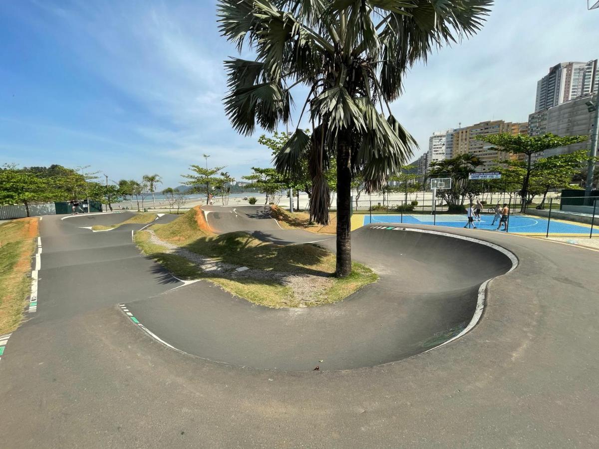 Апартаменты Pe Na Areia Em Santos! Que Vista Mar! Сантос Экстерьер фото