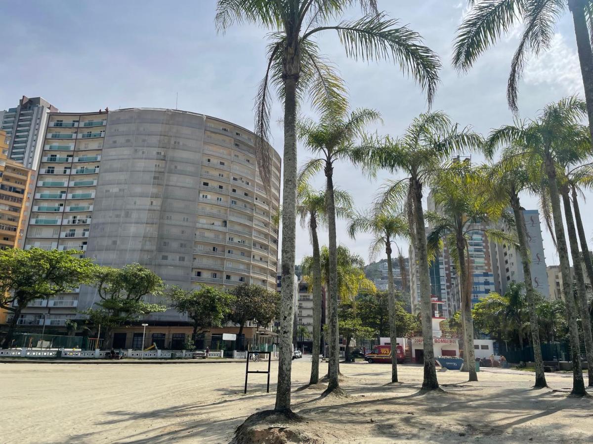 Апартаменты Pe Na Areia Em Santos! Que Vista Mar! Сантос Экстерьер фото