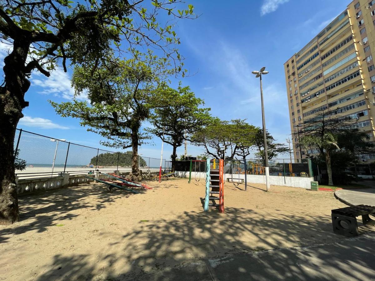 Апартаменты Pe Na Areia Em Santos! Que Vista Mar! Сантос Экстерьер фото