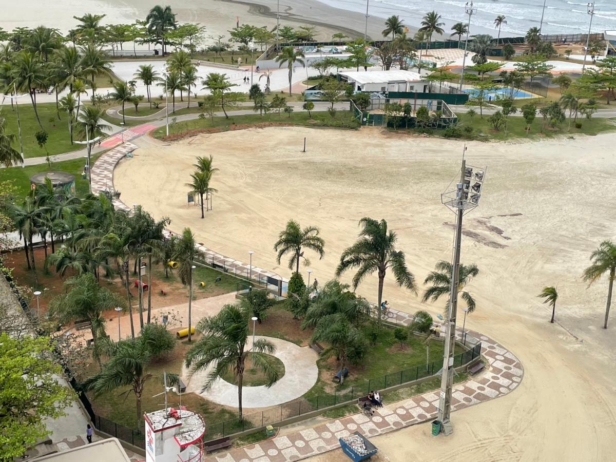 Апартаменты Pe Na Areia Em Santos! Que Vista Mar! Сантос Экстерьер фото
