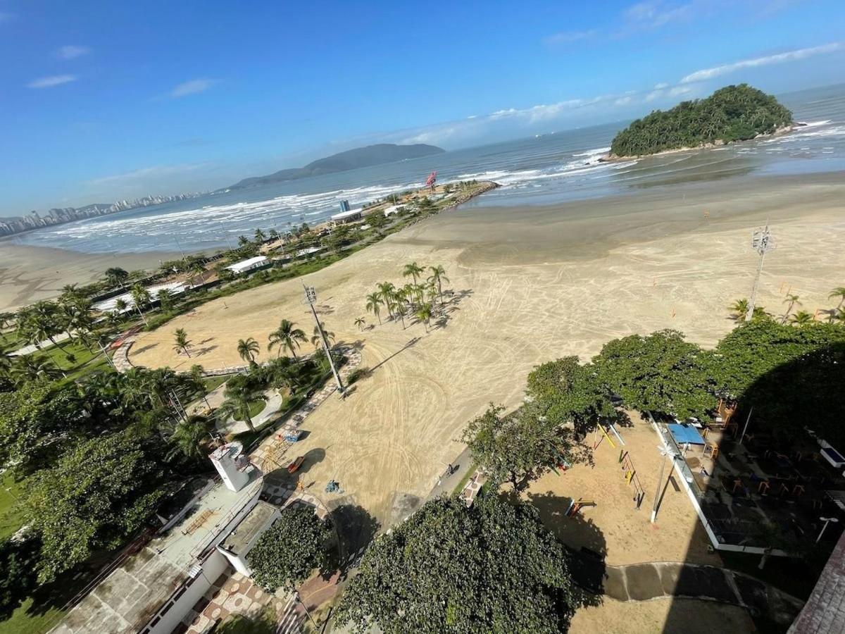 Апартаменты Pe Na Areia Em Santos! Que Vista Mar! Сантос Экстерьер фото