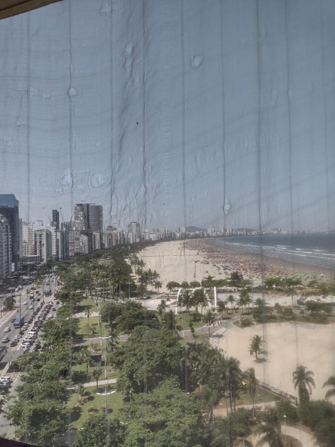 Апартаменты Pe Na Areia Em Santos! Que Vista Mar! Сантос Экстерьер фото